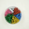 Wholesale of color paper clips, multi-specification mixed assembly paper clips, office supplies, paper clips, and circular pins from the manufacturer Specification image